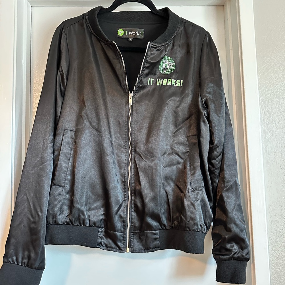 Black Bomber Jacket